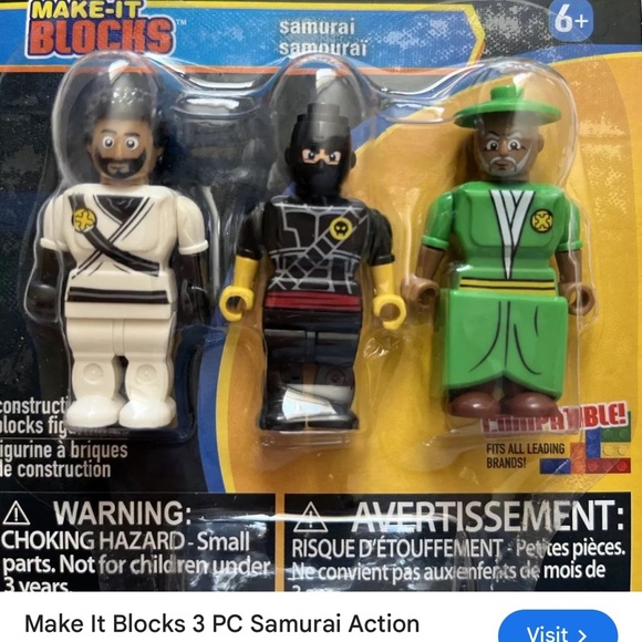 Make-It Blocks Twelve Mini Figs - Picture 10 of 13